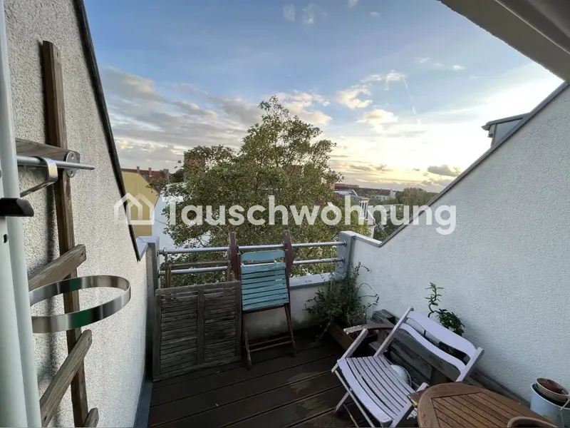 Tauschwohnung: Helle 2,5-Zi-DG-Whng. gg. größere nah Plänterwald/Trept Park — photo 1